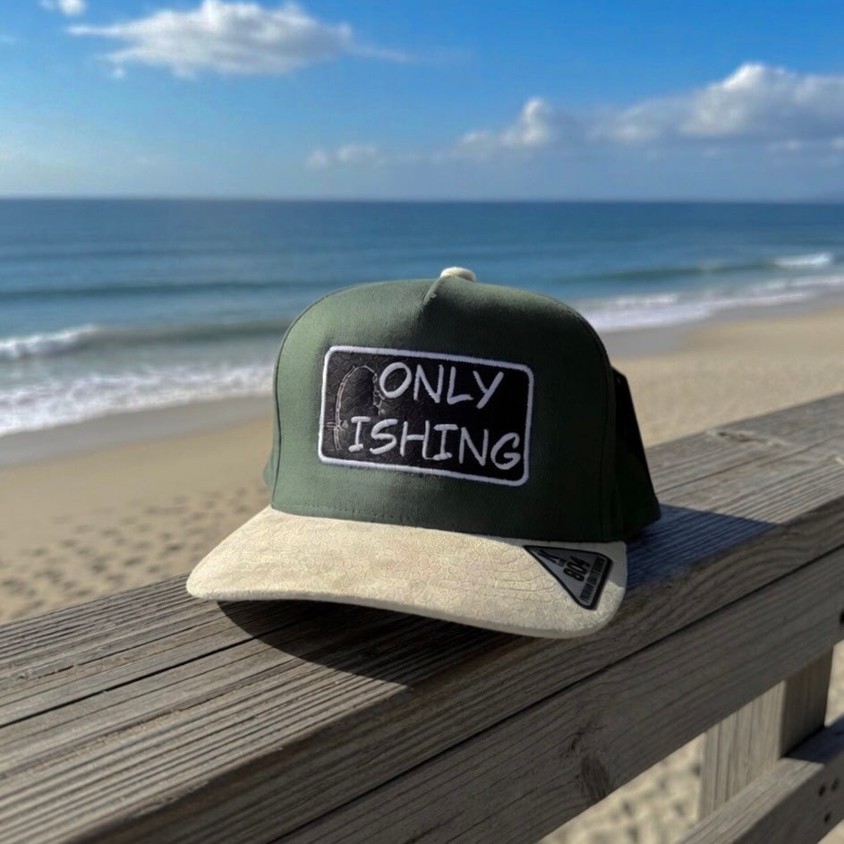 Sea Green Only Fishing Hat