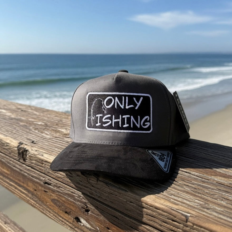 Stormy Grey Only Fishing Hat
