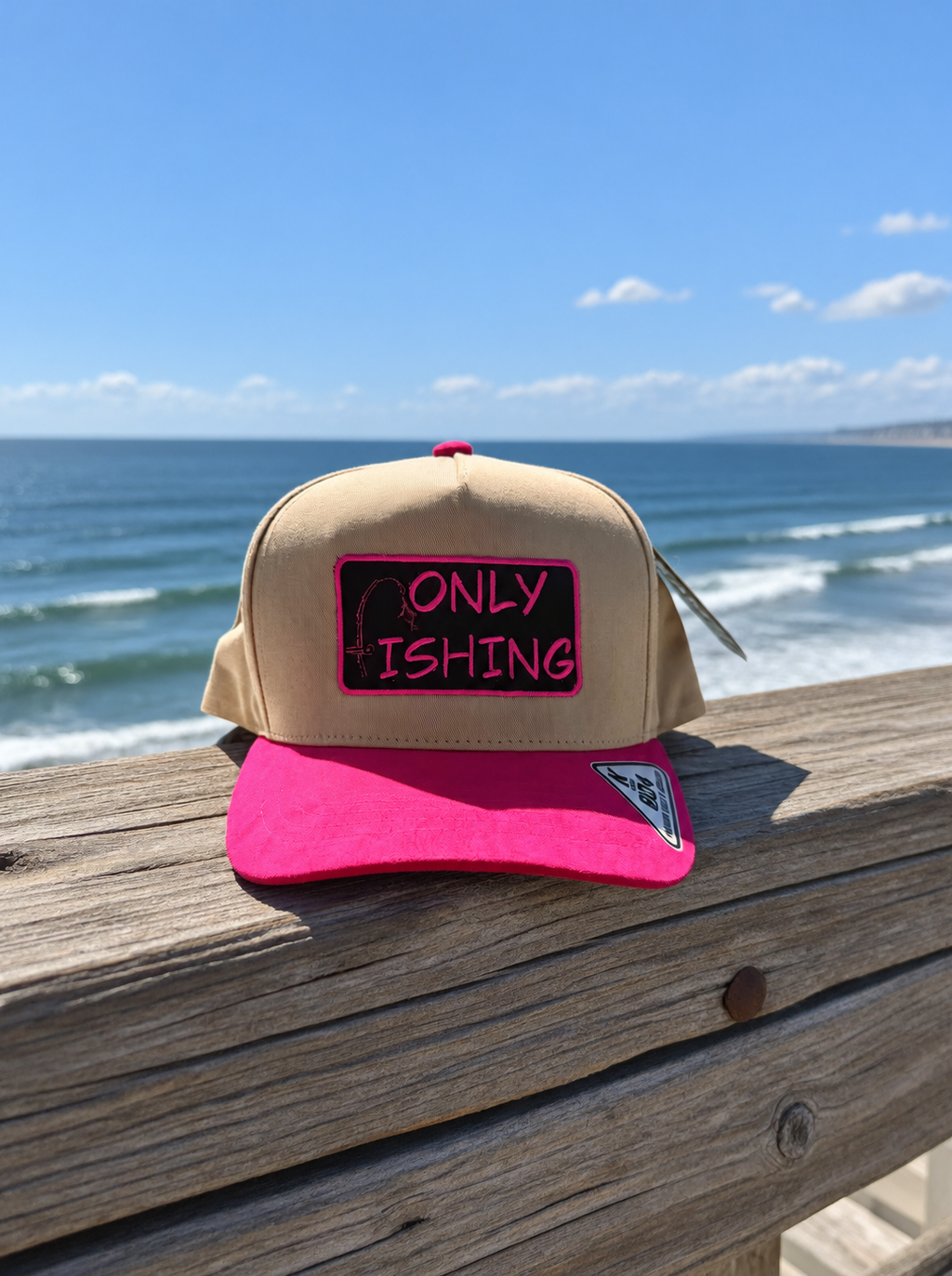 Pink Only Fishing Hat